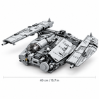 Freight Voyager spaceship building block model with 40 cm width dimension - Toylvia