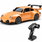 1-24-4wd-rc-drift-car-dual-tires-led-lights-easter-gift: generated studio photo for Color Orange.