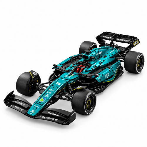 1:10 Scale Super Racing Car Building Blocks Kit 1960pcs product photo