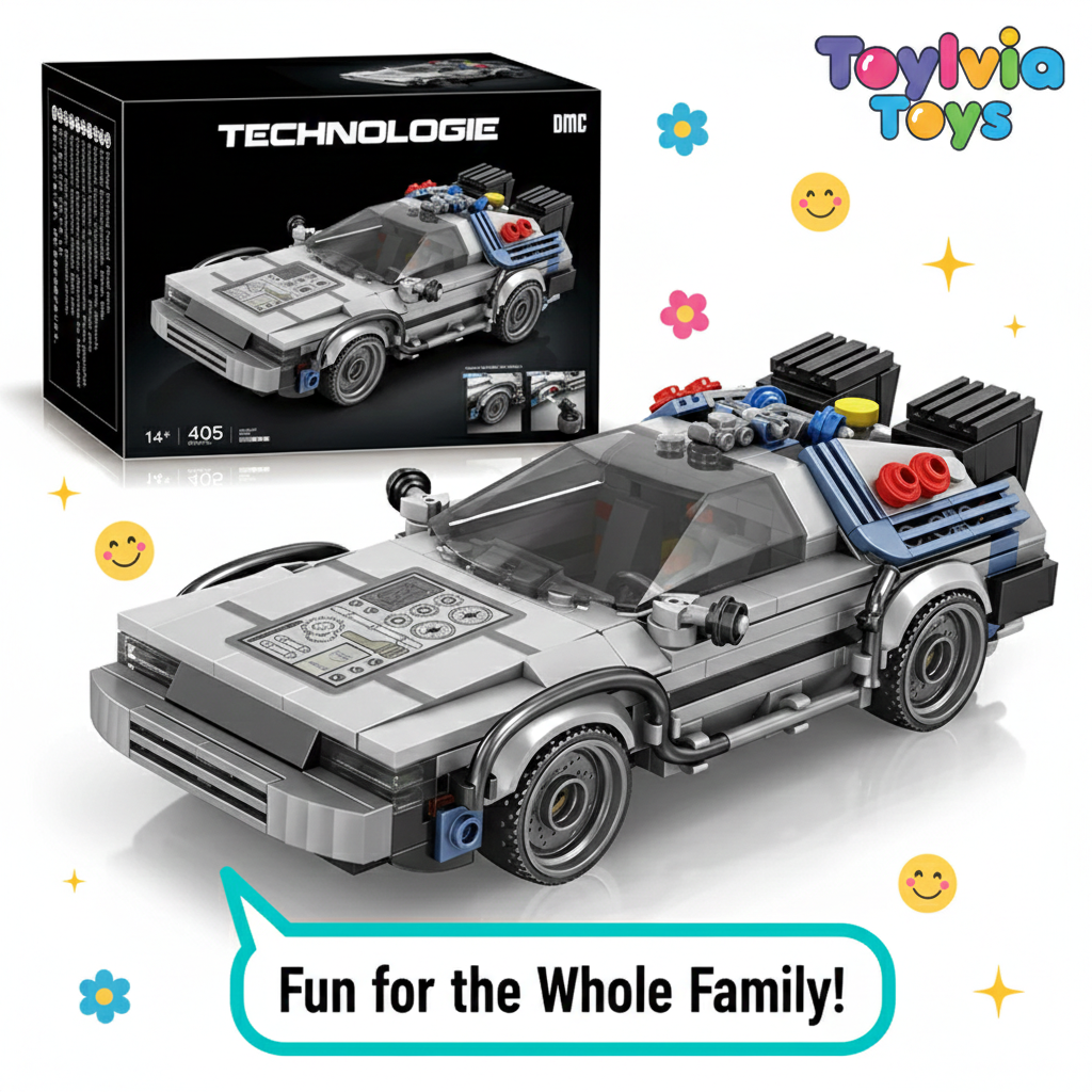 Toy car model with Technologie box and Toylovia Toys branding on a white background Main image