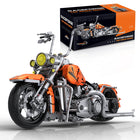1:5 Scale Classic Motorcycle Cruiser Building Blocks 2392pcs