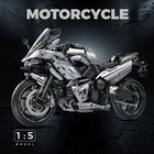 1:5 Scale Motorbike Road Racing Vehicle Building Blocks 2156pcs