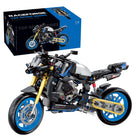 1:8 City Motorbike Racing Vehicle Technical Building Blocks 582pcs