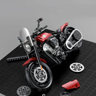 1:8 Scale DIY Technical Motorbike Building Blocks Set