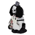 1.8FT Animated Scary Clown Halloween Prop Sound Activated Decor