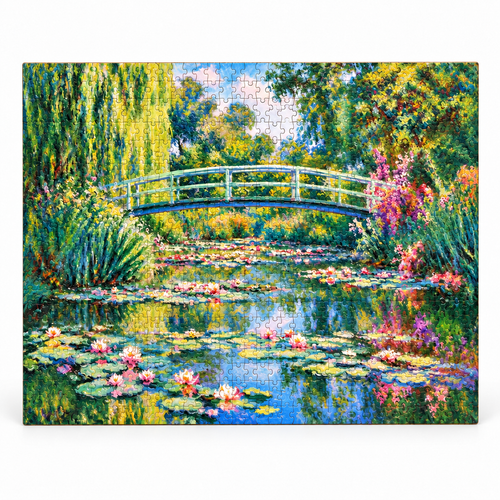 1000 Pieces Monet Landscape Jigsaw Puzzle Fine Art Home Decor product photo