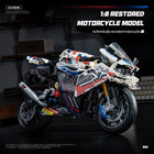 1000pcs Motorcycle Building Blocks Technical Ornament Set