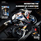 1000pcs Motorcycle Building Blocks Technical Ornament Set