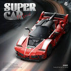 1047pcs Technic Racing Sports Car Building Blocks Model Kit
