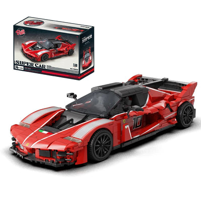 1047pcs Technic Racing Sports Car Building Blocks Model Kit