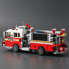 1052PCS City American Fire Truck Responder Building Blocks Kit