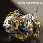 1073PCS Mechanical Lion Building Blocks - Premium MOC Style Assembly Model