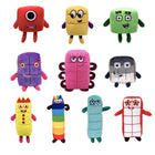 10pcs Cartoon Number Plush Set | Educational Stuffed Toys | Toylvia