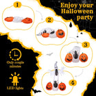 11.8FT Giant Halloween Inflatable Ghost Spider Pumpkin Decor