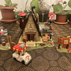 1125PCS Mystery Cabin Building Blocks Street View Model Set