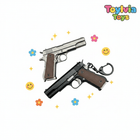 1:3 Scale M1911 Colt Pistol Keychain - Shell Ejectable Alloy Model