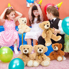 14-Inch Teddy Bears Bulk 12 Pack - Wholesale Stuffed Animal Set