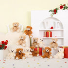 14-Inch Teddy Bears Bulk 12 Pack - Wholesale Stuffed Animal Set