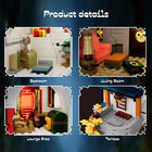 1410PCS Magic Owl House Building Blocks Mystic Forest Castle Set