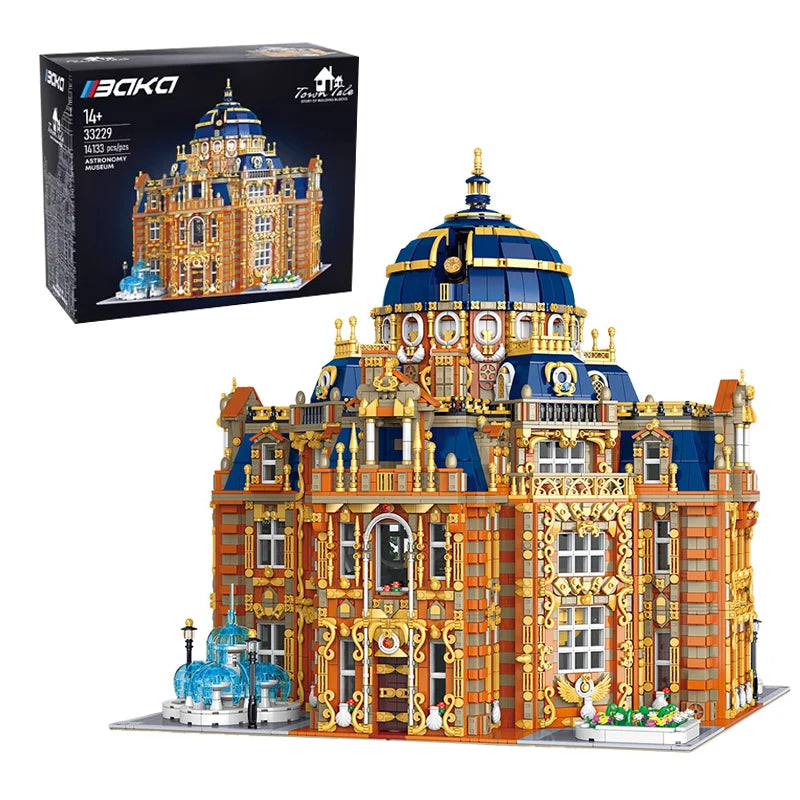 14133PCS Astronomy Museum Building Blocks Modular Architecture