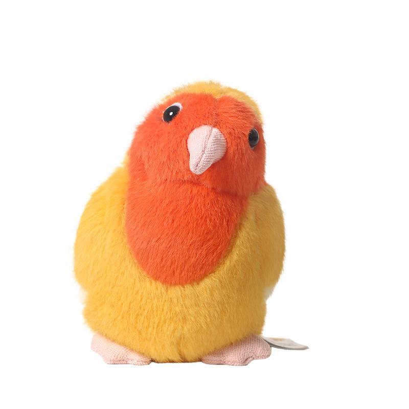 14cm Kawaii Spectral Parrot Plushie Cute Bird Stuffed Animal