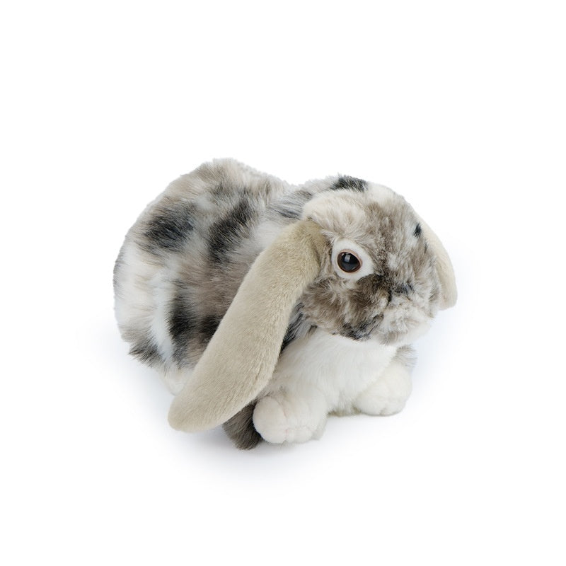15CM Lop-Eared Rabbit Plush Toy Cute Bunny Mascot Doll