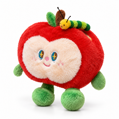 16CM Red Rag Doll Plush Pendant Keychain Bag Charm