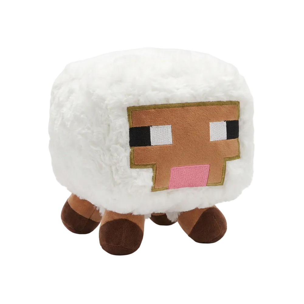 White Sheep Plush Toy - 16cm Soft Stuffed Baby Lamb Animal Doll