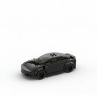 The Midnight Commuter: 185-Piece Black City Car DIY Construction Kit