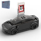 The Midnight Commuter: 185-Piece Black City Car DIY Construction Kit