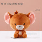18cm Tuffy Tom & Jerry Plush Toy Cute Tom Cat Mouse Pillow Doll