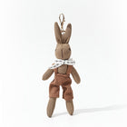 19CM Cute Rabbit Keychain Resin Bow Bell Bag Charm Pendant