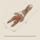 19CM Cute Rabbit Keychain Resin Bow Bell Bag Charm Pendant