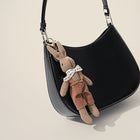 19CM Cute Rabbit Keychain Resin Bow Bell Bag Charm Pendant