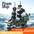 The Flying Dutchman Pirate Ship Building Model - 2430pcs Ghost Ship Set