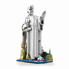 2-in-1 King Stone Statue Bookend Building Blocks Model Set
