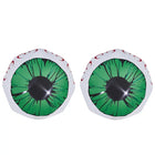 2-Pack 3FT Halloween Inflatable Lighted Green Eyes Yard Decor