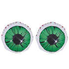 2-Pack 3FT Halloween Inflatable Lighted Green Eyes Yard Decor