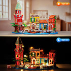 Venice Main Street Building Set | 2155PCS City House with Lights | ToyIvia