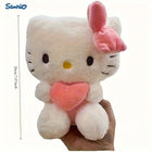 22cm Sanrio Heart Pillow Plush | Hello Kitty, Kuromi, My Melody | Toylvia