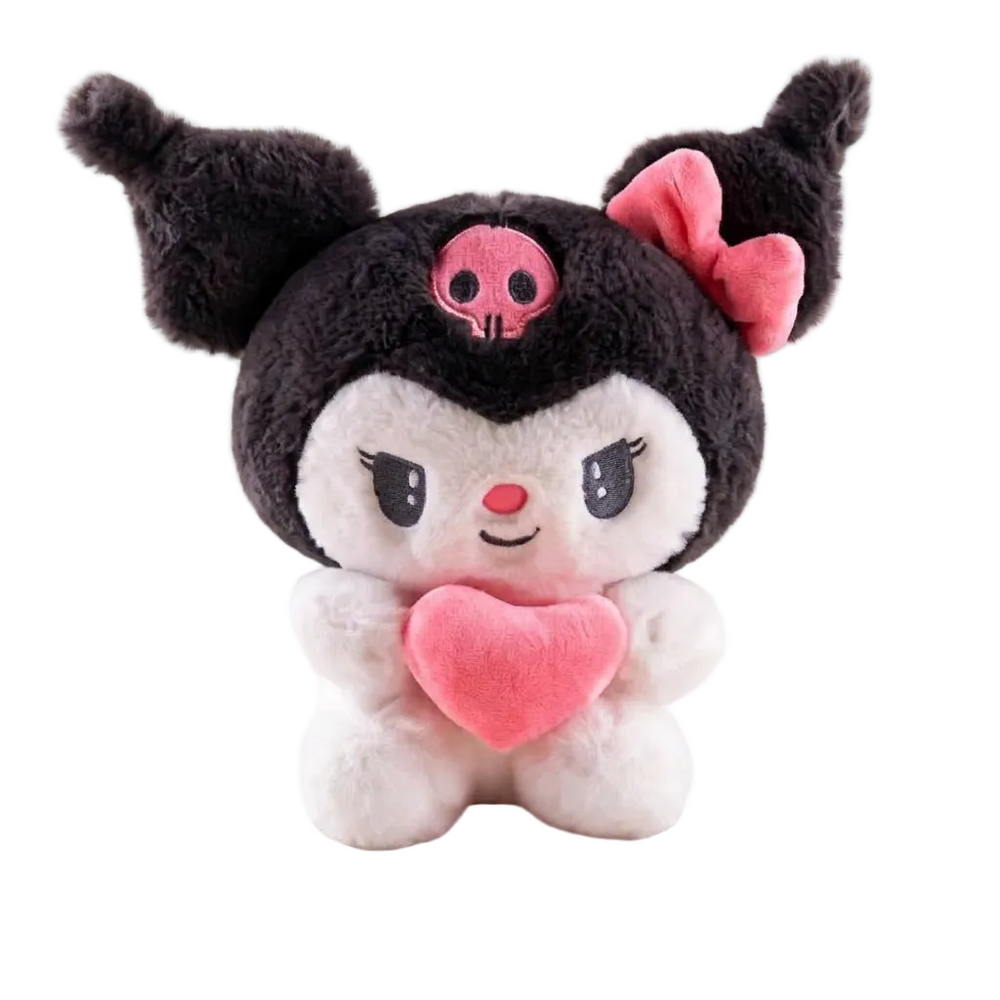 22cm Sanrio Heart Pillow Plush | Hello Kitty, Kuromi, My Melody | Toylvia