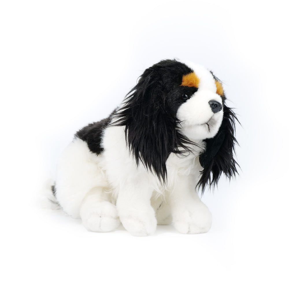 23CM Cavalier King Charles Spaniel Plush Toy Dog Doll