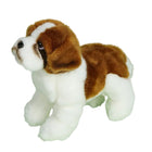 23CM Saint Bernard Dog Plush Doll Soft Stuffed Puppy Toy