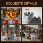 2484PCS Sword of Holy Spirit Castle Medieval Modular Building Blocks Set