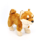 24CM Akita Dog Plush Toy Cute Realistic Stuffed Puppy Doll