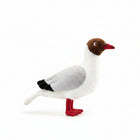 24CM Realistic Mew Gull Seagull Plush Toy Stuffed Bird Doll