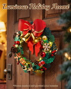 Rolife 3D Wooden Christmas Wreath | 252PCS DIY LED Decor | ToyIvia