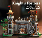 2568PCS Knight's Fortress Medieval MOC Building Blocks Set