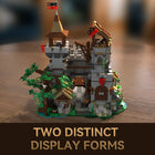 2568PCS Knight's Fortress Medieval MOC Building Blocks Set