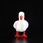 25CM Realistic Red-Billed Gull Plush Toy Stuffed Bird Doll
